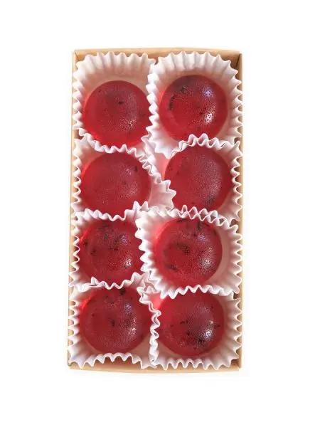 Мармелад цветочный Каркаде в крафтовой упаковке 100 г